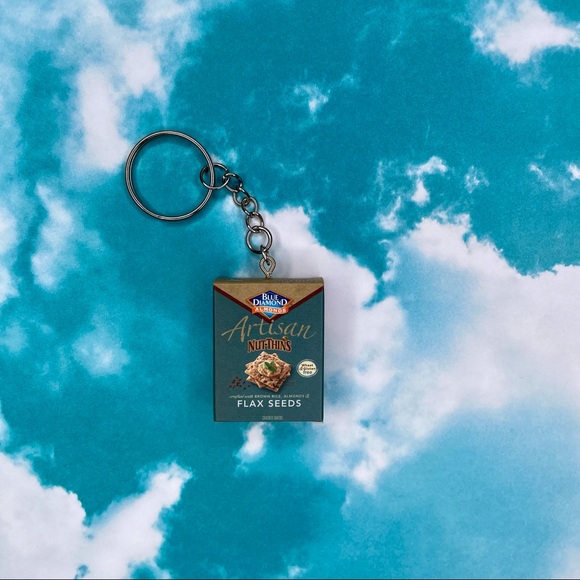 Artisan Nut-Thin Keychain | Handmade | Mini Brands | Quirky | Fun | NWOT - Picture 6 of 15